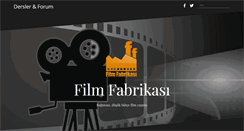 Desktop Screenshot of filmfabrikasi.com
